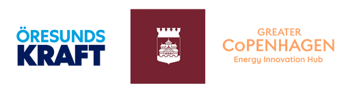 Helsingborg Stad Öresundskraft AB og Energy Innovation Hub Greater Copenhagen logos samlet
